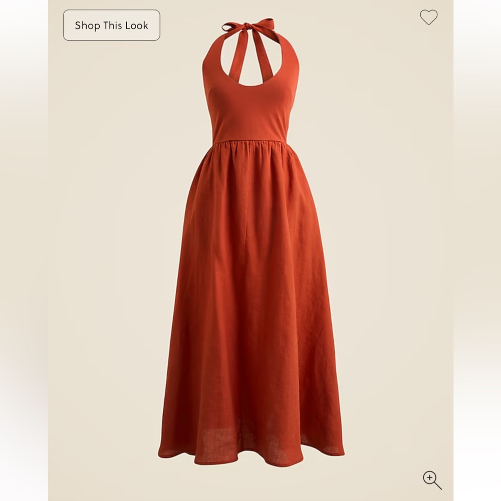 J. Crew Halter Mixy Dress